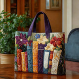 Quilted Bag for Book Lovers
