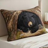 Padded Pillow Cover - Bear Refuge