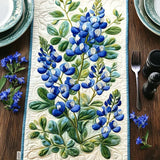 Quilted Table Runner - Lupine Serenade