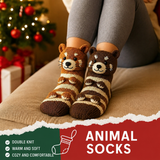 Zoe - Animal Print Socks