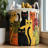 Cosy Cat Carnival | Handmade Laundry Basket