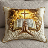 Padded Cushion Cover - Prayer and Writing