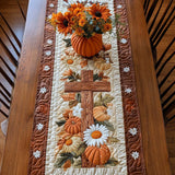 Quilted Table Runner - Abundance of Autumn