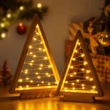 Wood Triangle Trees