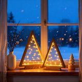 Wood Triangle Trees
