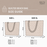 Handmade Beach Bag | Dachshund